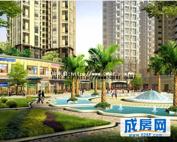 中新公园大道小区环境,点击放大