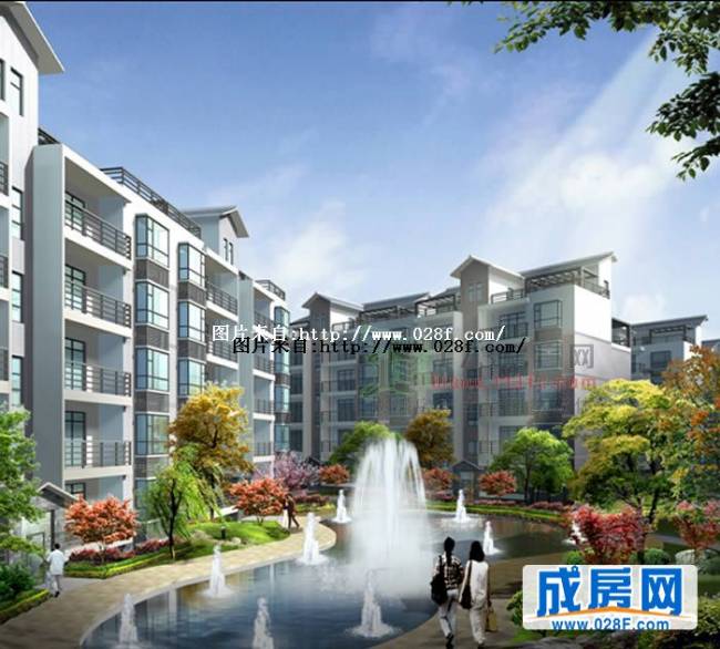 红枫别苑小区环境,点击放大