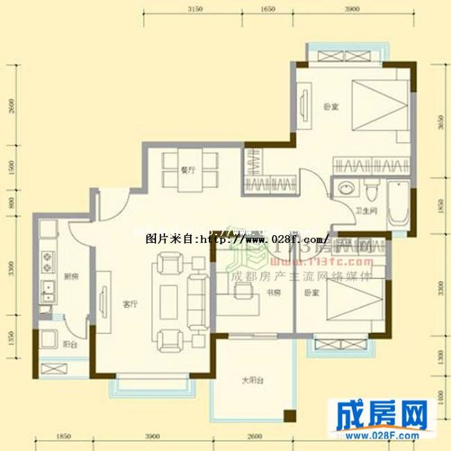 新都国际广场户型图,点击放大