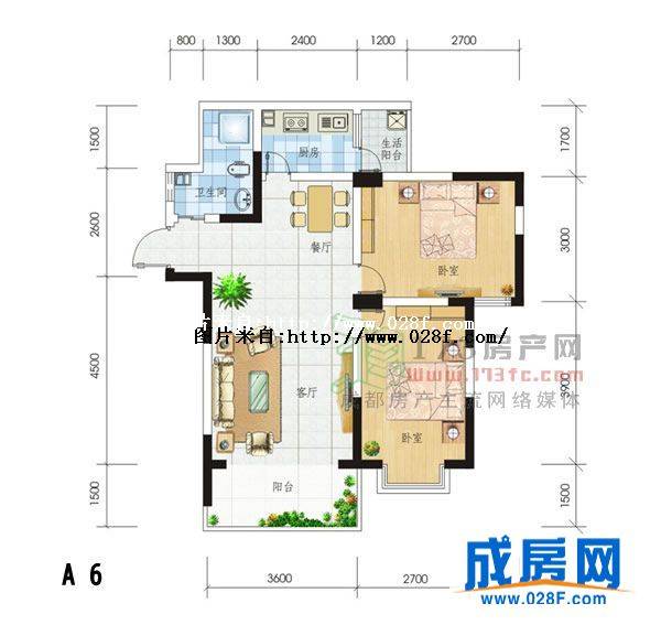 晨光杰座户型图,点击放大
