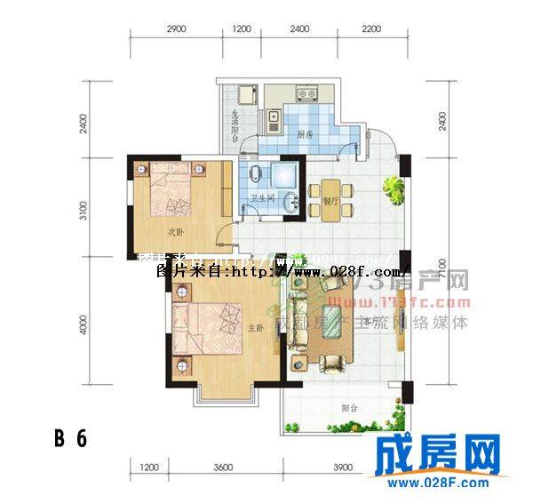 晨光杰座户型图,点击放大