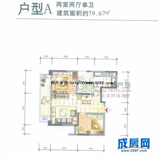 清江之春户型图,点击放大
