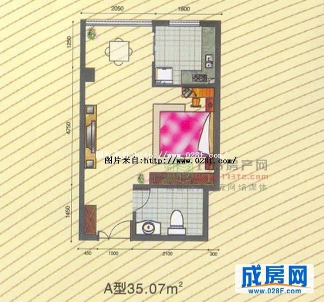 单飞·鑫雅苑户型图,点击放大