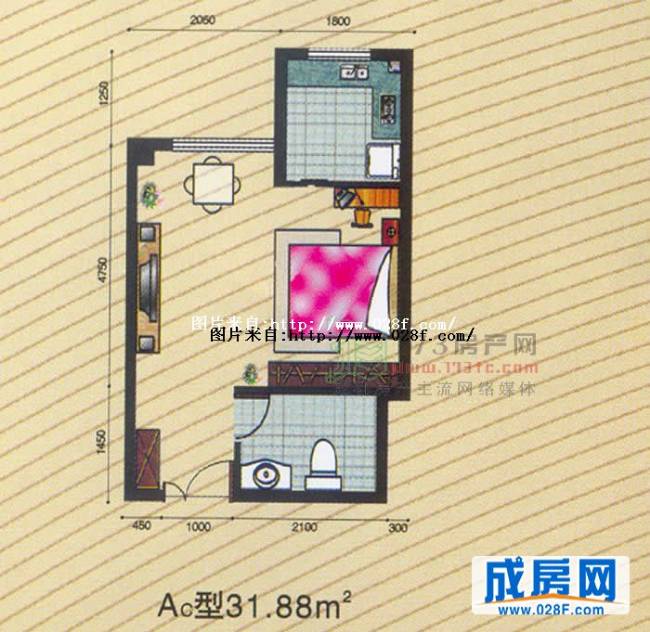 单飞·鑫雅苑户型图,点击放大