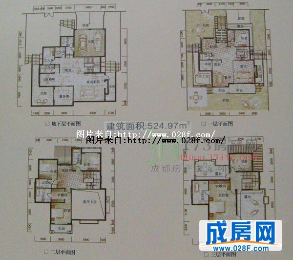 花样年大溪谷户型图,点击放大