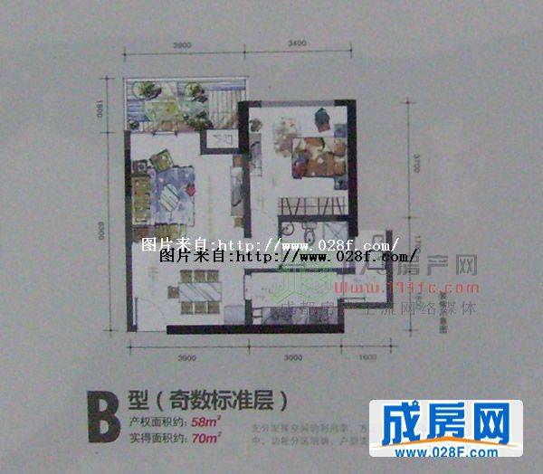 财富又一城户型图,点击放大