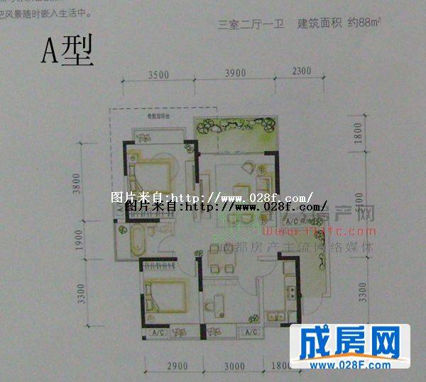 华侨城纯水岸户型图,点击放大