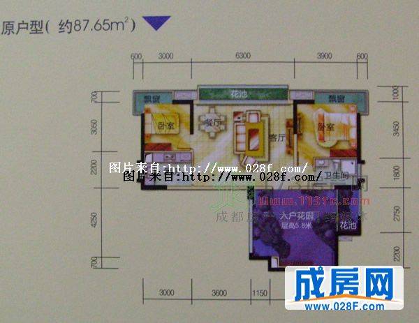 佳兆业丽晶港户型图,点击放大