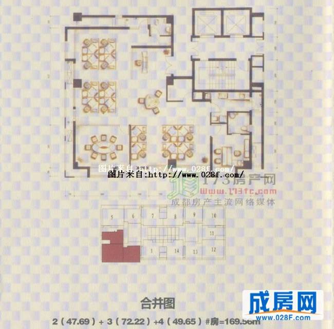 萧邦户型图,点击放大