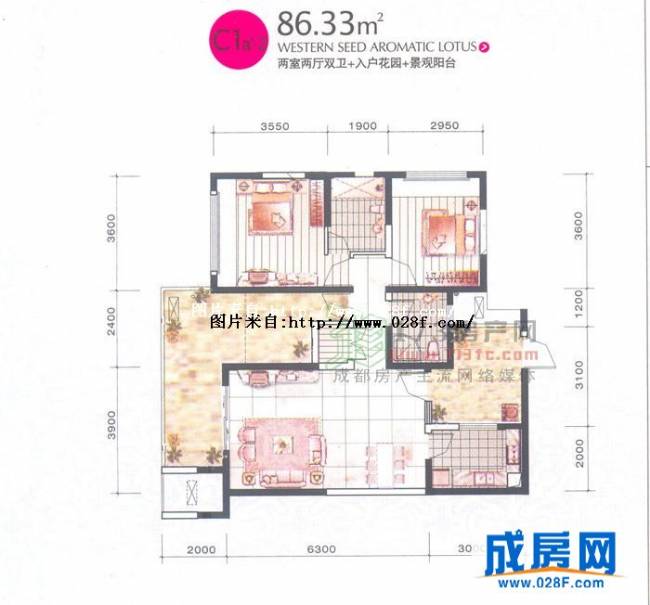 中铁西子香荷户型图,点击放大
