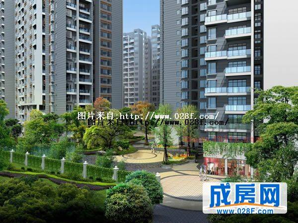 上行锦绣小区环境,点击放大