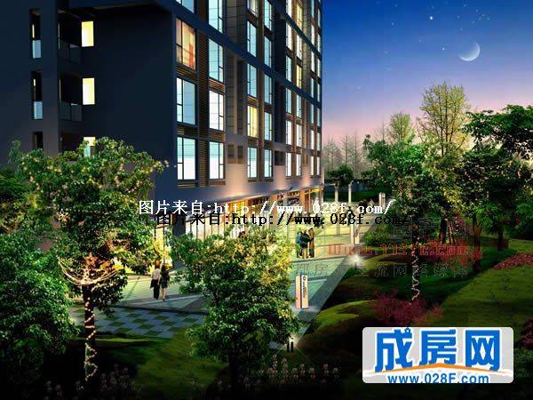 上行锦绣小区环境,点击放大