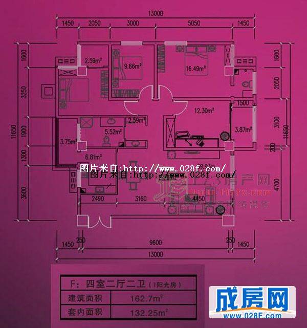 德润苑户型图,点击放大