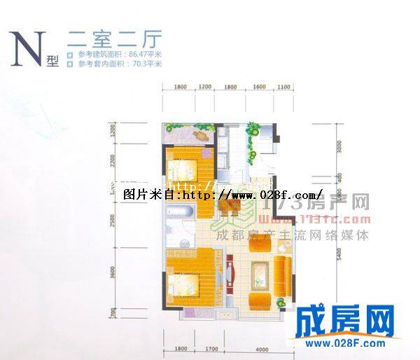 漫岭云天户型图,点击放大