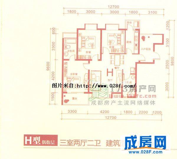 龙锦户型图,点击放大