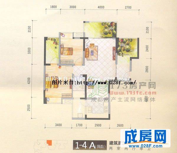 宝源·驷马城户型图,点击放大