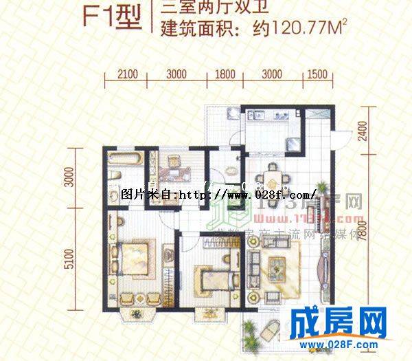 家和盛世户型图,点击放大