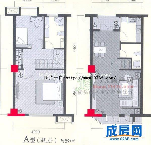 香月楠岸户型图,点击放大