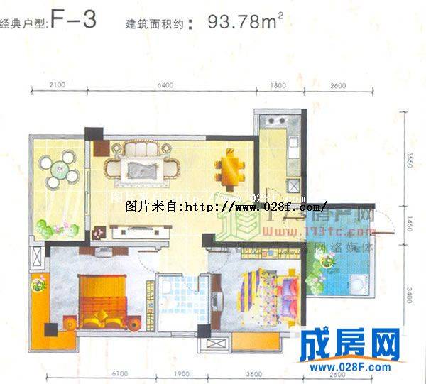 兴元华府户型图,点击放大