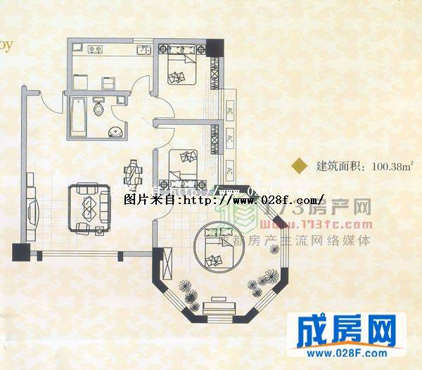 VACA国际城户型图,点击放大