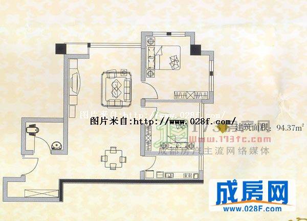 VACA国际城户型图,点击放大