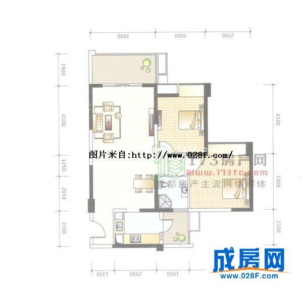 华宇锦城名都户型图,点击放大