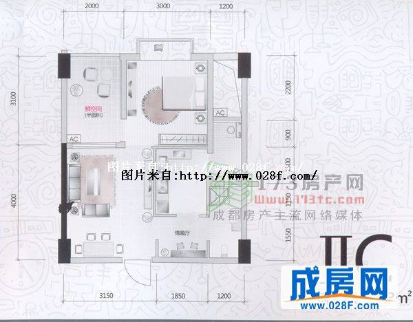 万基·金蓝湾户型图,点击放大