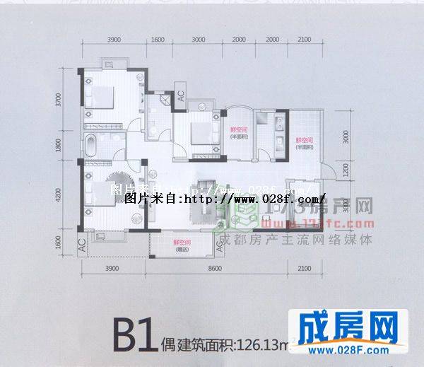 万基·金蓝湾户型图,点击放大