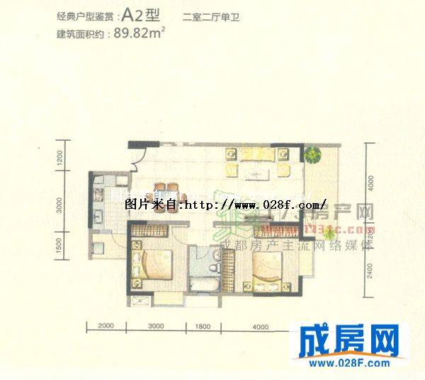 金沙西园 4期户型图,点击放大