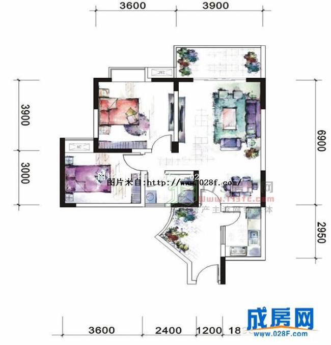 翡翠半岛国际社区户型图,点击放大