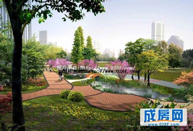 华晨雅庭小区环境,点击放大