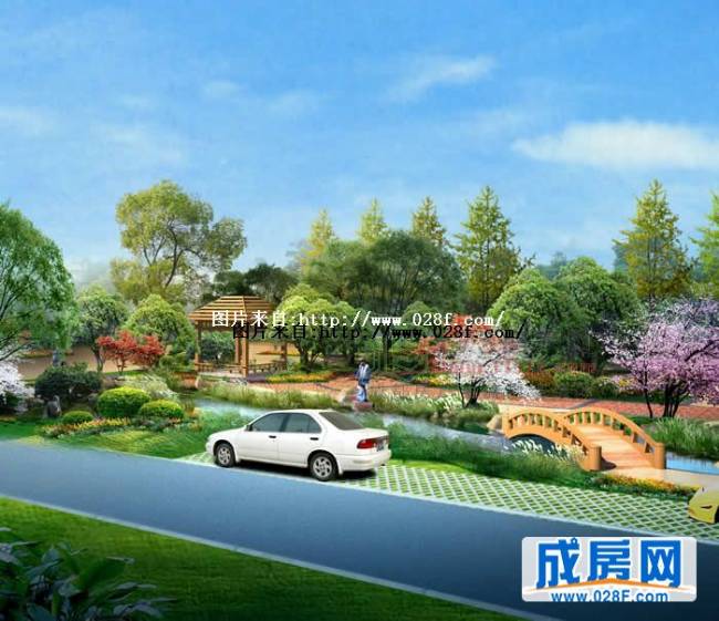 华晨雅庭小区环境,点击放大