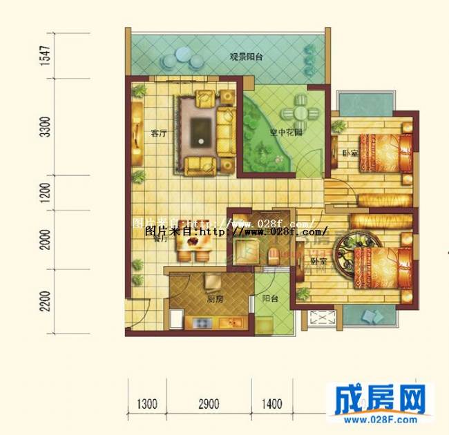 华晨雅庭户型图,点击放大