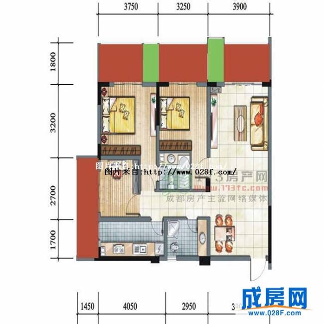 逸尚美庭户型图,点击放大