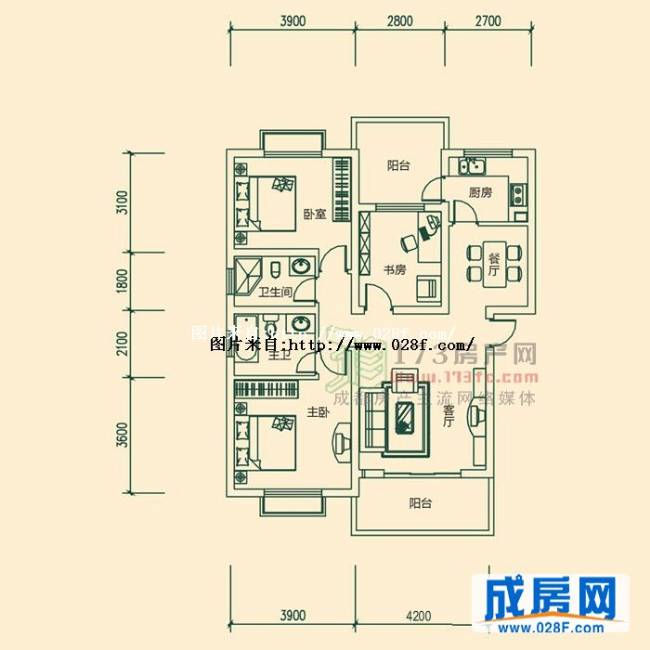 锦泰河畔户型图,点击放大