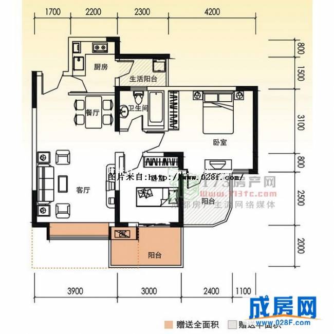 天地云庭户型图,点击放大