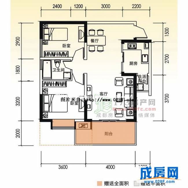 天地云庭户型图,点击放大
