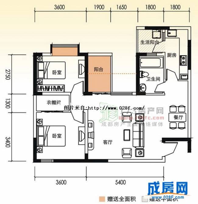 天地云庭户型图,点击放大