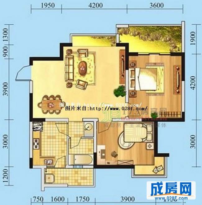 川音嘉苑户型图,点击放大