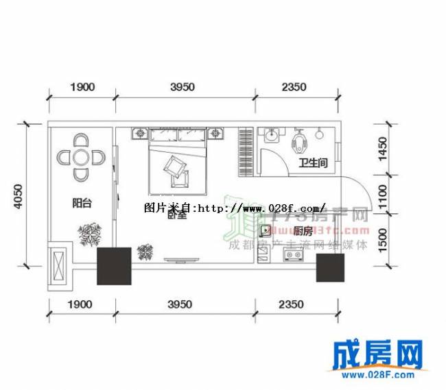 浅水80俊户型图,点击放大
