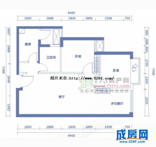 卡斯摩广场户型图,点击放大