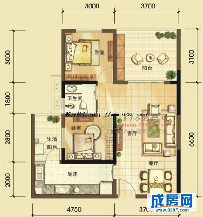 正成翡翠琉璃户型图,点击放大