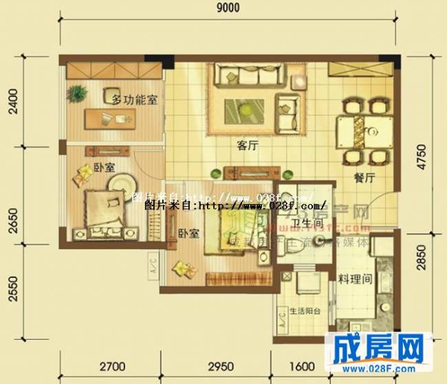 正成翡翠琉璃户型图,点击放大