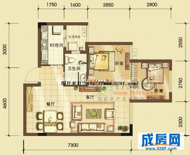 正成翡翠琉璃户型图,点击放大