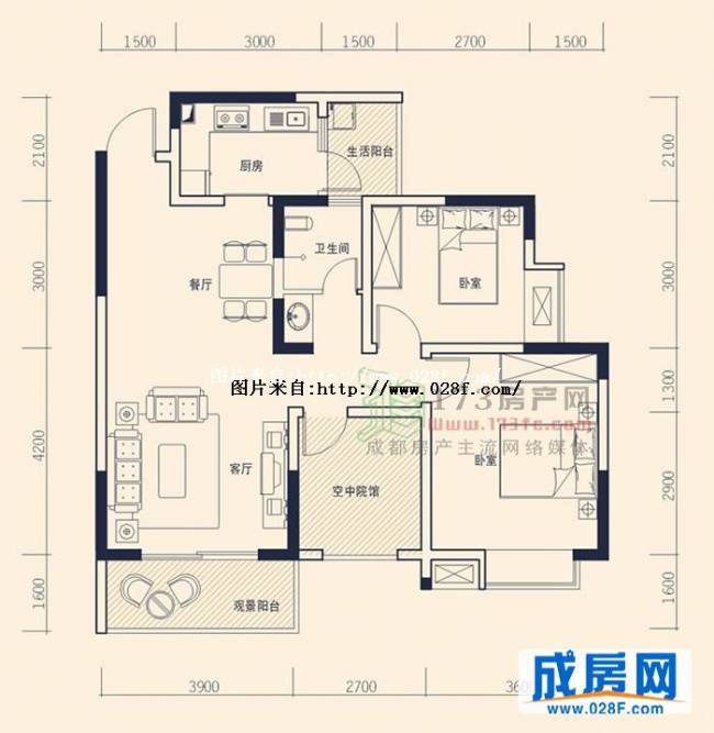 格凌兰户型图,点击放大
