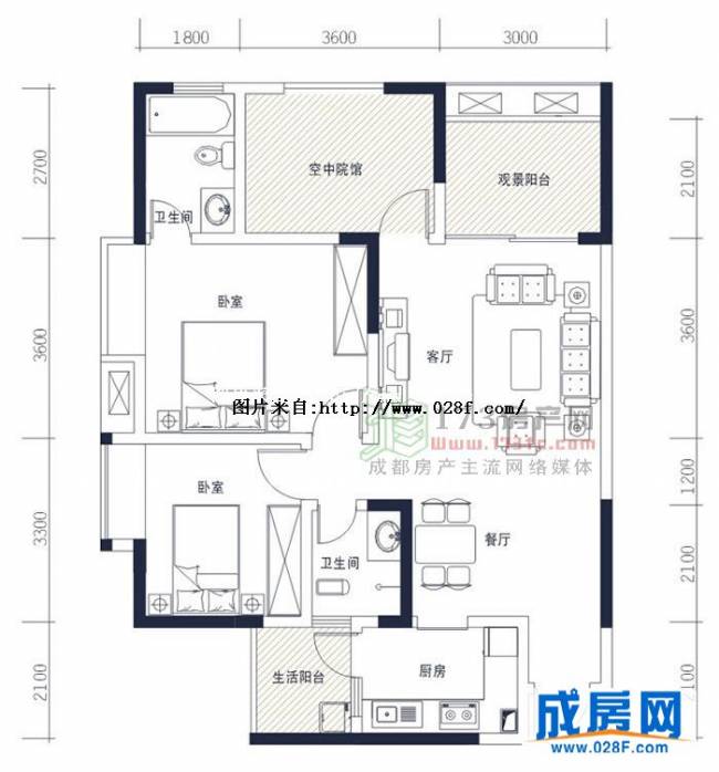 格凌兰户型图,点击放大