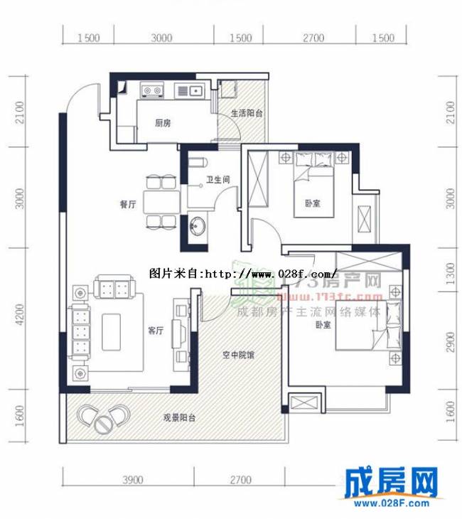 格凌兰户型图,点击放大