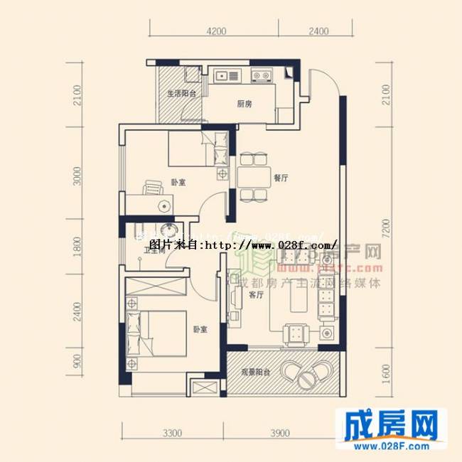 格凌兰户型图,点击放大