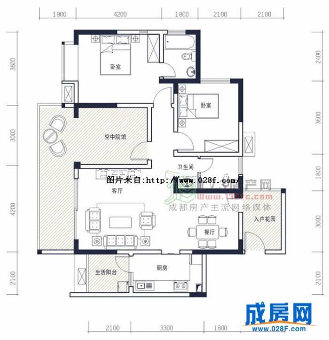 格凌兰户型图,点击放大
