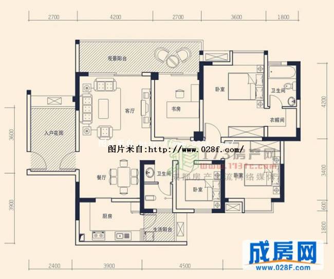 格凌兰户型图,点击放大